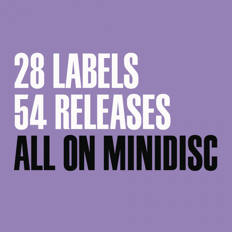 MiniDisc Day 2020 Official Releases Announced